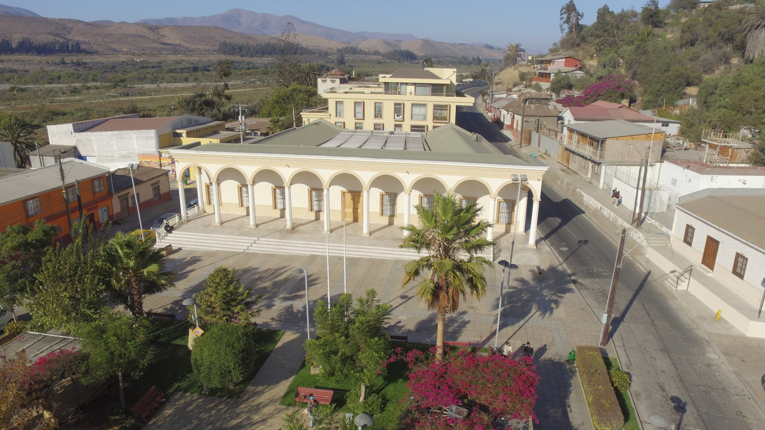 Monumento Nacional Edificio Los Portales en Freirina